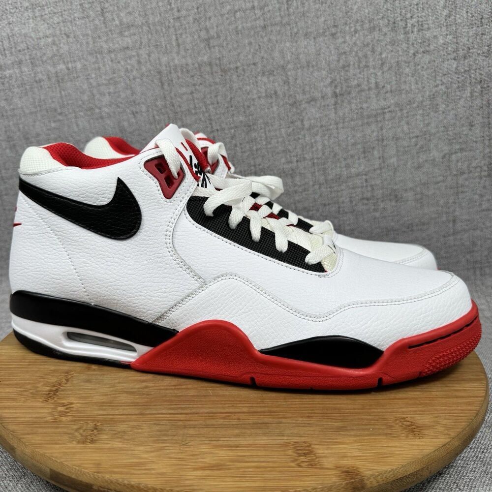 Nike Air Flight Legacy Sneakers Shoes Men's 14 Black White Red BQ4212-100